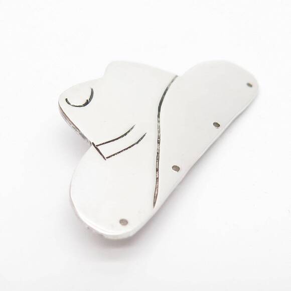 925 Sterling Silver Vintage Mexico Cowboy Hat Pin Brooch - Picture 4 of 7